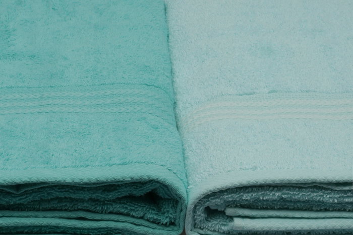 Aucune Juego de 4 toallas de baño - 70 x 140 cm - Verde menta Aucune Juego de 4 toallas de baño - 70 x 140 cm - Verde menta